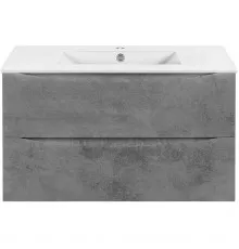 Тумба под раковину Vincea Mia Slim VMC-2MC900S1BT 90,1 см, подвесная, бетон