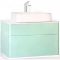 Тумба бирюзовый бриз 81,4 см Jorno Pastel Pas.01.82/P/BL