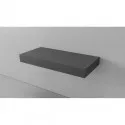 Столешница графит 100 см без отверстий Velvex Unique Unit st.UNI.100-627