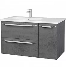 Тумба серый 87 см Bellezza Луиджи 4639215272429