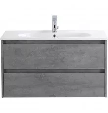 Тумба Cemento Grigio 80 см BelBagno Kraft KRAFT-800-2C-SO-CG