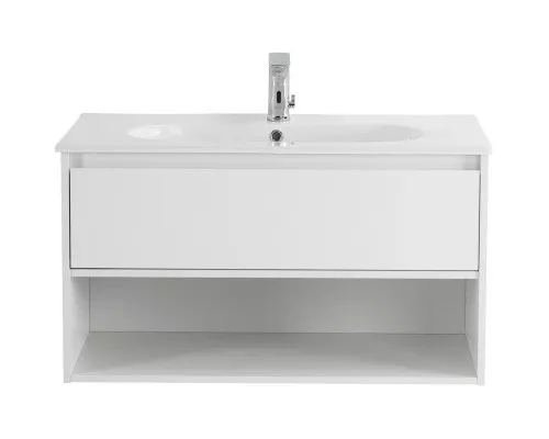 Заказать Тумба Bianco Opaco 90 см BelBagno Kraft KRAFT-900-1C-SO-BO в магазине сантехники Santeh-Crystal.ru