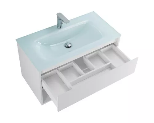 Заказать Тумба Bianco Opaco 90 см BelBagno Kraft KRAFT-900-1C-SO-BO в магазине сантехники Santeh-Crystal.ru