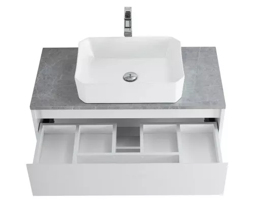 Заказать Тумба Bianco Opaco 90 см BelBagno Kraft KRAFT-900-1C-SO-BO в магазине сантехники Santeh-Crystal.ru