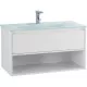 Заказать Тумба Bianco Opaco 90 см BelBagno Kraft KRAFT-900-1C-SO-BO в магазине сантехники Santeh-Crystal.ru