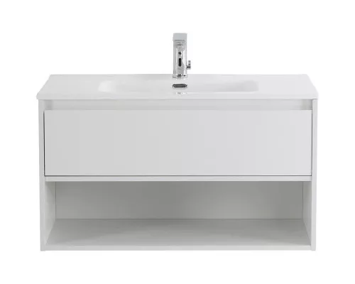 Заказать Тумба Bianco Opaco 90 см BelBagno Kraft KRAFT-900-1C-SO-BO в магазине сантехники Santeh-Crystal.ru