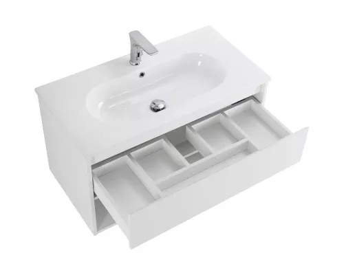 Заказать Тумба Bianco Opaco 90 см BelBagno Kraft KRAFT-900-1C-SO-BO в магазине сантехники Santeh-Crystal.ru