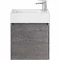 Тумба Cemento Grigio 49,4 см BelBagno Kraft KRAFT MINI-500/260-1A-SO-CG-R