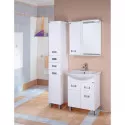 Комплект мебели белый глянец 61 см Onika Балтика 106041 + 1WH110246 + 205815