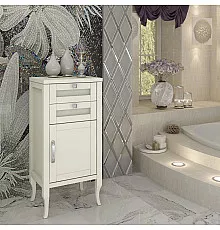 Тумба напольная слоновая кость 44 см R Opadiris Мираж 00-00000046