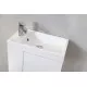 Заказать Тумба белый глянец 50 см BelBagno Capella BB500BHLC/BL/LEFT в магазине сантехники Santeh-Crystal.ru