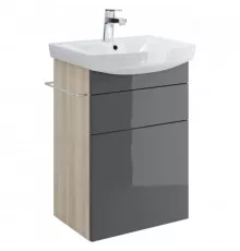 Тумба серый/ясень 46 см Cersanit Smart SU-SMA-CA50/Gr