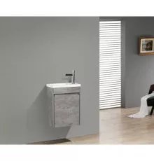 Тумба Stucco Cemento 39,4 см BelBagno Pietra Mini-400-1A-SO-SCM-L