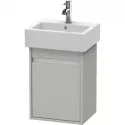 Тумба бетонно-серый матовый 40 см Duravit Ketho KT6630L0707 Тумба бетонно-серый матовый 40 см Duravit Ketho KT6630L0707