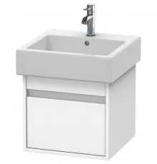 Тумба белый матовый 45 см Duravit Ketho KT668501818