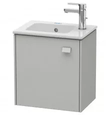 Тумба бетонно-серый матовый 42 см Duravit Brioso BR4000L0707