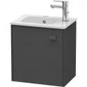 Тумба графит матовый 42 см Duravit Brioso BR4000L4949 Тумба графит матовый 42 см Duravit Brioso BR4000L4949