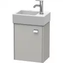 Тумба бетонно-серый матовый 36,4 см Duravit Brioso BR4049L1007