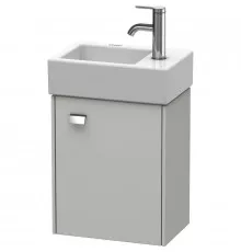 Тумба бетонно-серый матовый 36,4 см Duravit Brioso BR4049R1007