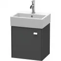 Тумба графит матовый 43,4 см Duravit Brioso BR4050L1049 Тумба графит матовый 43,4 см Duravit Brioso BR4050L1049