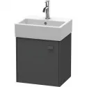 Тумба графит матовый 43,4 см Duravit Brioso BR4050L4949 Тумба графит матовый 43,4 см Duravit Brioso BR4050L4949