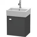 Тумба графит матовый 43,4 см Duravit Brioso BR4050R1049 Тумба графит матовый 43,4 см Duravit Brioso BR4050R1049