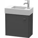 Тумба графит матовый 48,4 см Duravit Brioso BR4051L4949 Тумба графит матовый 48,4 см Duravit Brioso BR4051L4949
