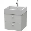 Тумба бетонно-серый матовый 48,4 см Duravit Brioso BR415200707