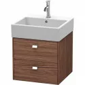 Тумба темный орех 48,4 см Duravit Brioso BR415201021