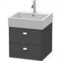 Тумба графит матовый 48,4 см Duravit Brioso BR415201049 Тумба графит матовый 48,4 см Duravit Brioso BR415201049