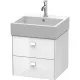 Приобрести Тумба белый глянец 48,4 см Duravit Brioso BR415202222 в магазине сантехники Santeh-Crystal.ru