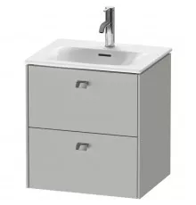 Тумба бетонно-серый матовый 52 см Duravit Brioso BR430901007