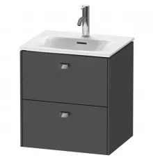 Тумба графит матовый 52 см Duravit Brioso BR430901049