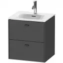Тумба графит матовый 52 см Duravit Brioso BR430904949 Тумба графит матовый 52 см Duravit Brioso BR430904949