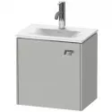 Тумба бетонно-серый матовый 44 см Duravit Brioso BR4208L1007