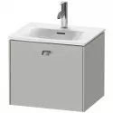Тумба бетонно-серый матовый 52 см Duravit Brioso BR420901007