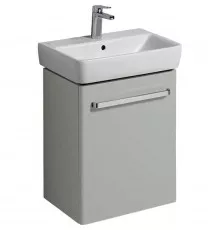 Тумба светло-серый глянец/светло-серый матовый 50 см Geberit Renova Compact 862056000