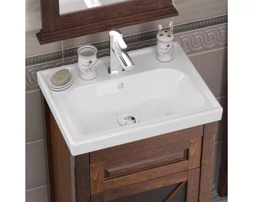 Приобрести Комплект мебели светлый орех 50 см R Opadiris Палермо в магазине сантехники Santeh-Crystal.ru