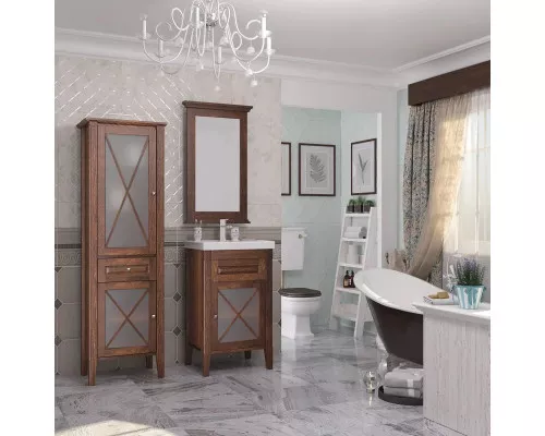 Приобрести Комплект мебели светлый орех 50 см R Opadiris Палермо в магазине сантехники Santeh-Crystal.ru