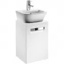 Тумба с раковиной белый матовый 45 см Roca The Gap ZRU9302735 + 327477000 Тумба с раковиной белый матовый 45 см Roca The Gap ZRU9302735 + 327477000