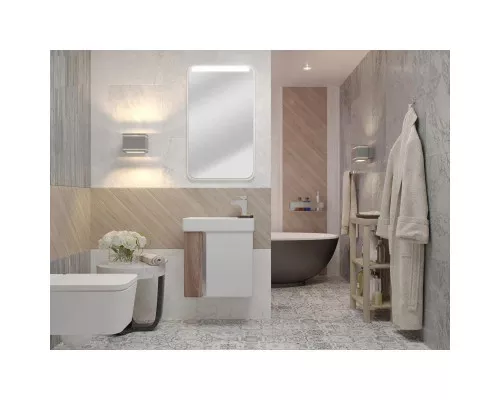 Заказать Комплект мебели белый глянец/ясень шимо 46 см Акватон Вита 1A221401VTD70 + 1WH301972 + 1A221902VT010 в магазине сантехники Santeh-Crystal.ru