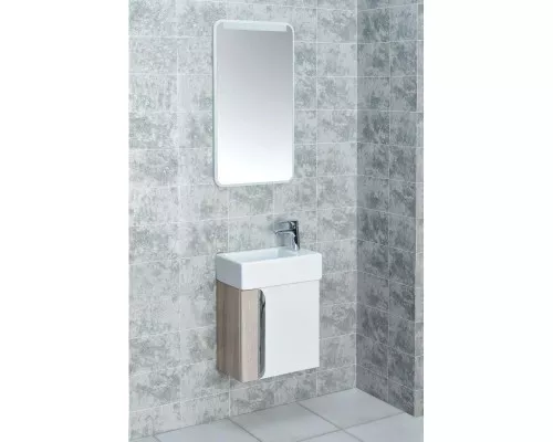 Заказать Комплект мебели белый глянец/ясень шимо 46 см Акватон Вита 1A221401VTD70 + 1WH301972 + 1A221902VT010 в магазине сантехники Santeh-Crystal.ru