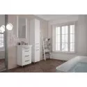 Комплект мебели белый 50,5 см Акватон Ария 1A140201AA010 + 1WH207781 + 1A140102AA010 Комплект мебели белый 50,5 см Акватон Ария 1A140201AA010 + 1WH207781 + 1A140102AA010