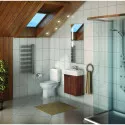 Комплект мебели эбони темный 46 см Акватон Эклипс 1A172701EK560 + 1WH301972 + 1A129002EK010
