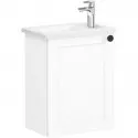 Тумба с раковиной белый матовый 45 см L Vitra Root Classic 68603