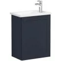 Тумба с раковиной темно-синий матовый 45 см R Vitra Root Classic 68615