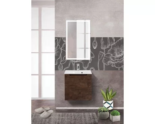 Купить Тумба Rovere Moro 49,6 см BelBagno Etna ETNA-500-1A-SO-RW-P-R в магазине сантехники Santeh-Crystal.ru