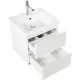 Купить Тумба Bianco Lucido 47 см BelBagno Albano ALBANO-CER-500-2C-SO-BL в магазине сантехники Santeh-Crystal.ru