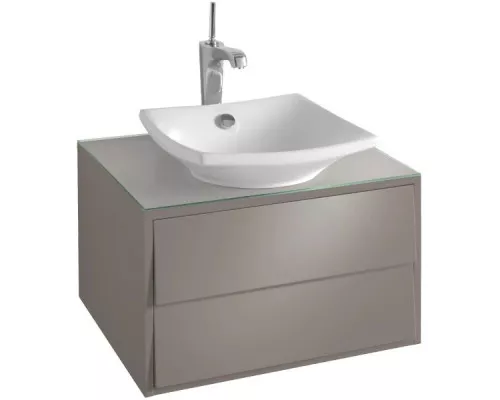 Купить Тумба серый титан глянец 60 см Jacob Delafon Escale EB762-N21 в магазине сантехники Santeh-Crystal.ru