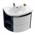 Тумба 78 см strip onyx/белый Ravak SDU Rosa Comfort R X000000313